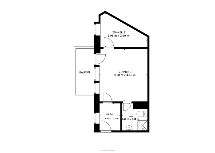 Luna In Toller Lage アパート